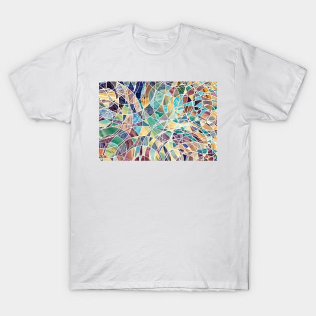Modern abstract pastels T-Shirt by redwitchart